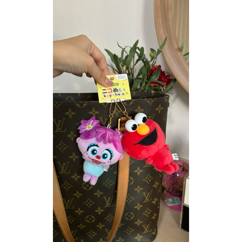 พวงกุญแจ sesame street ใหม่✨แท้ ซื้อจากญี่ปุ่น