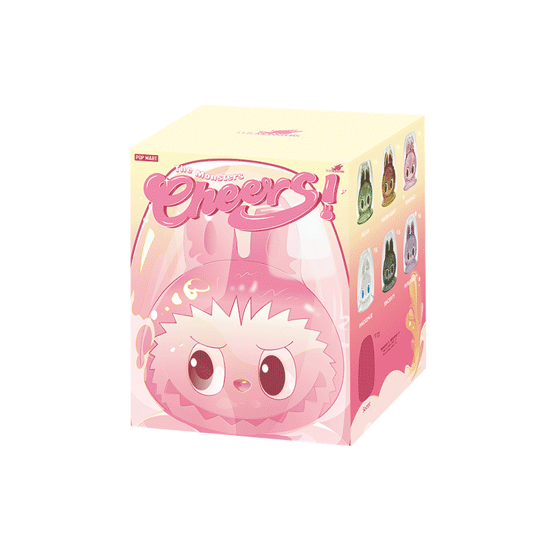 [สุ่ม] แก้วน้ำ POP MART LABUBU THE MONSTERS-CHEERS ! SERIES-Double-walled Glass Blind Box แก้วลาบูบู้ 2ชั้น ของแท้