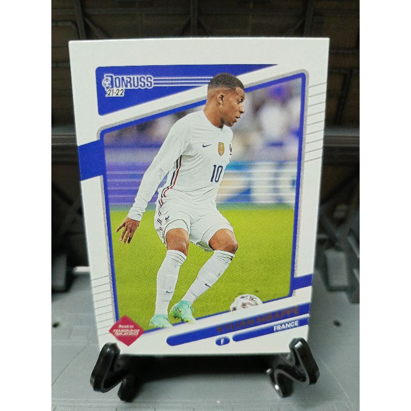 2021-22 Donruss Road to Qatar #60 Kylian Mbappe France Soccer Card
