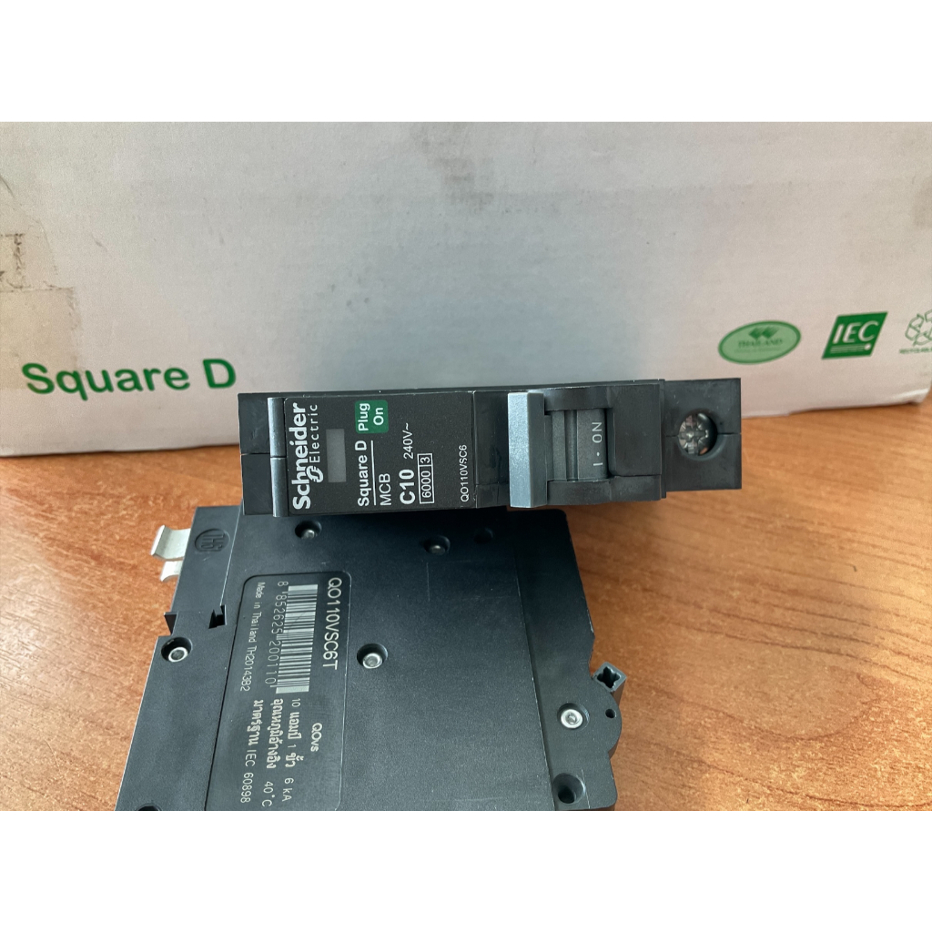 เซอร์กิตเบรกเกอร์ 1P 10A QO110VSC6T SCHNEIDER