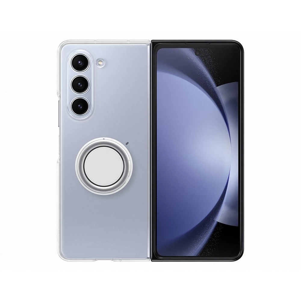 Samsung Galaxy Z Fold5 Clear Gadget Case เคสพร้อมขาตั้ง thumbnail 4