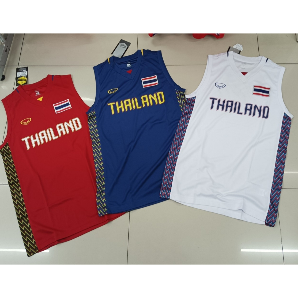 เสื้อบาสเก็ตบอลทีมชาติแท้ คุณภาพเท่ากับนักกีฬา พร้อมสวมใส่