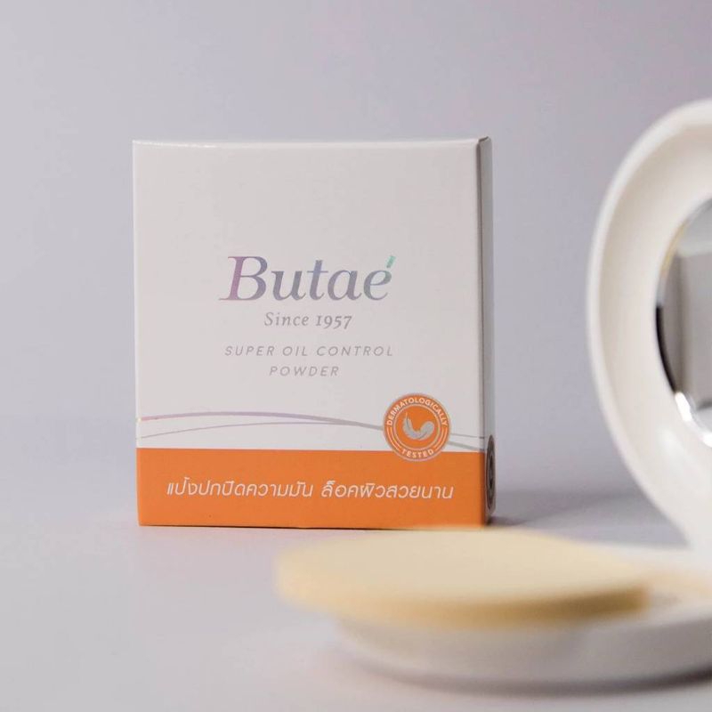 Butae Super Oil Control Powder แป้งพัฟ บูเต้ ซูเปอร์ออยล์ คอนโทรล พาวเดอร์ คุมมันนานตลอดวัน ไม่อุดตัน #บูเต้ ของแท้100%