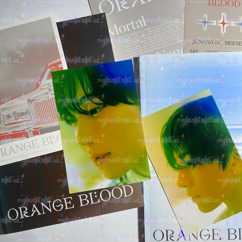 ꒰ พร้อมส่ง ꒱ อัลบั้ม ENHYPEN : Orange Blood