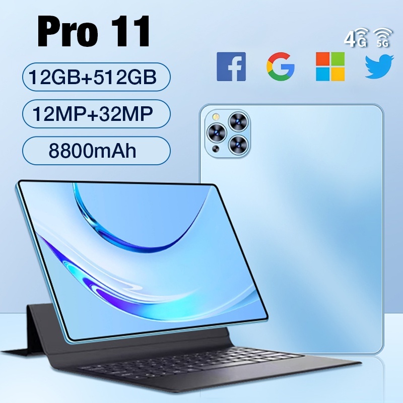【COD】แท็บเล็ต Galaxy Pro11 ultra 12+512GB แทปเล็ต 10.1inch tablet แทบเลต แท็ปเล็ต taplet แทปเลต เทบเล็ต