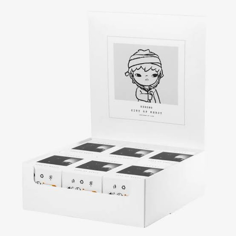 พร้อมส่ง เช็คการ์ด Hirono v3 city of mercy popmart ของแท้