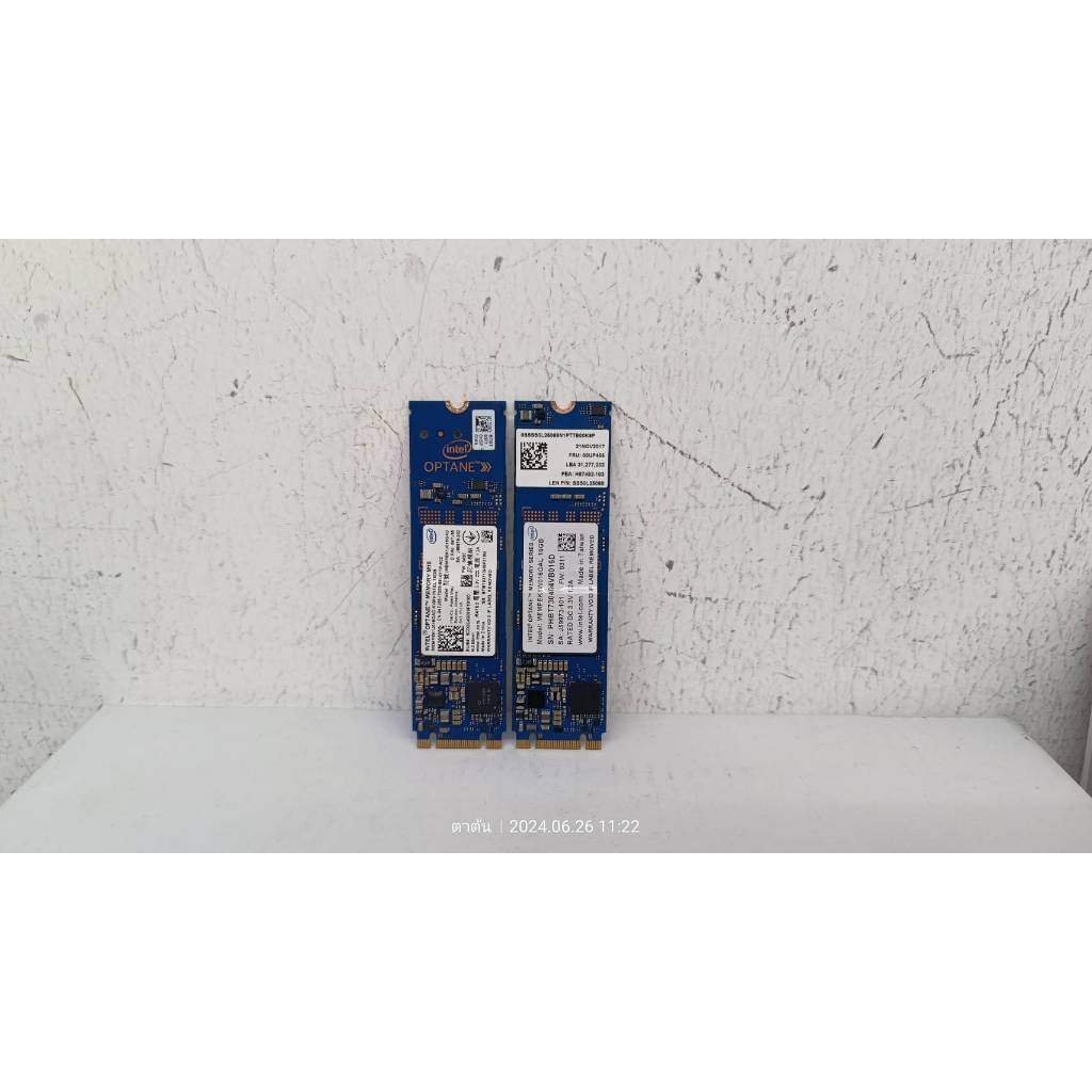 intel Optane Nvme 16GB. มือสอง​สภาพดี