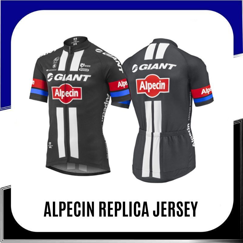 เสื้อปั่นจักรยานแขนสั่น Giant รุ่น Alpecin Replica Jersey