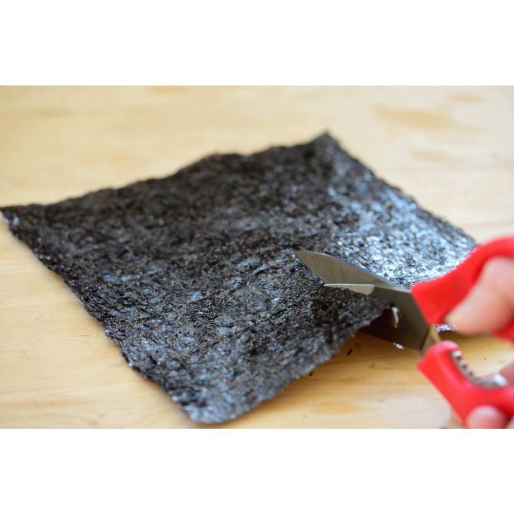 สาหร่ายห่อข้าวเกาหลี คิมบับเกาหลี sajo roasted laver for gimbap 더고소한 김밥용김 전장 20g - รูปที่ 7