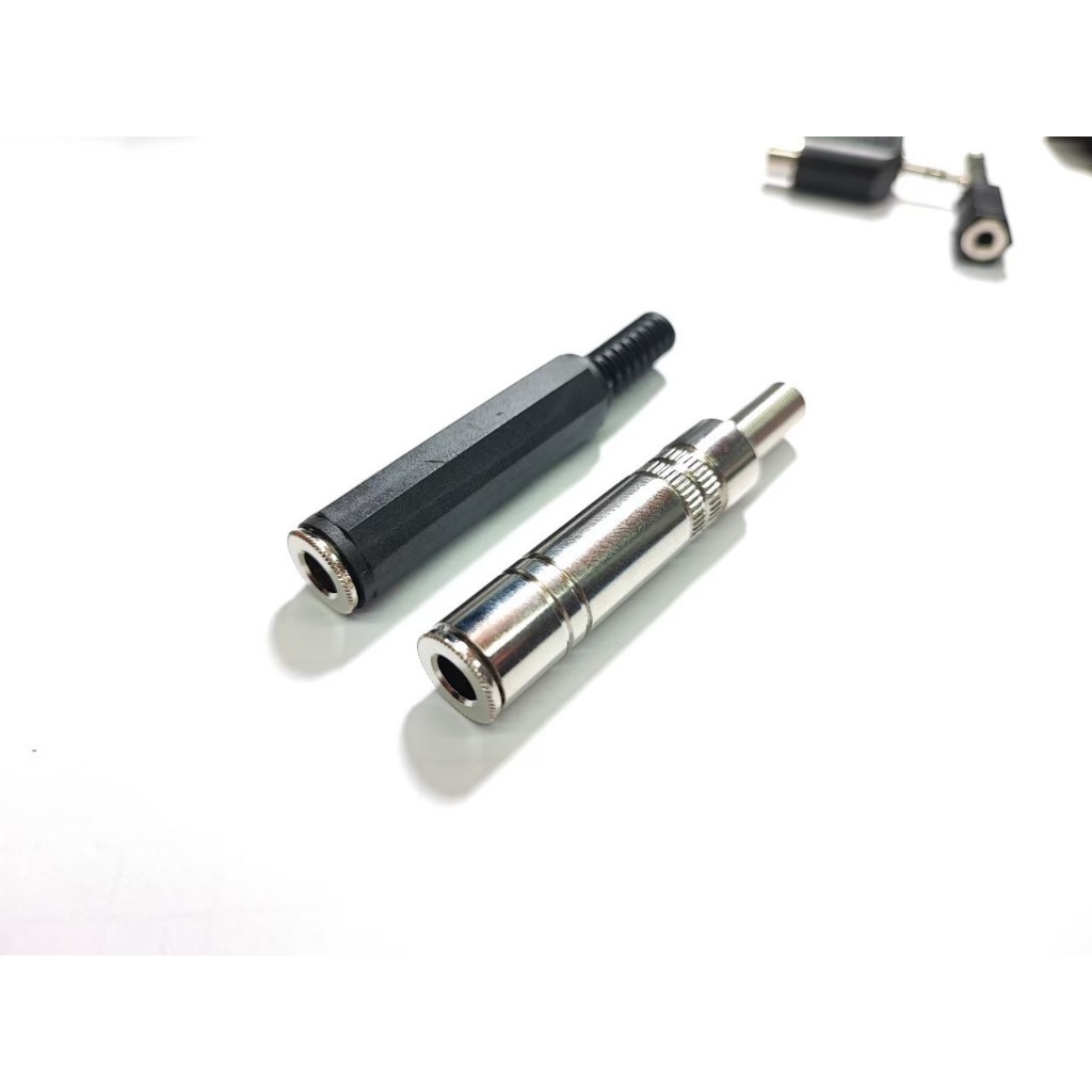 สายสัญญาณ TS TO TSเมีย6.35 สาย 6 mm 8 สี อย่างดี หุ่มท่อหดทุกจุด แจ็ค กีต้าร์ สายไมค์ LIDGE cm - รูปที่ 2