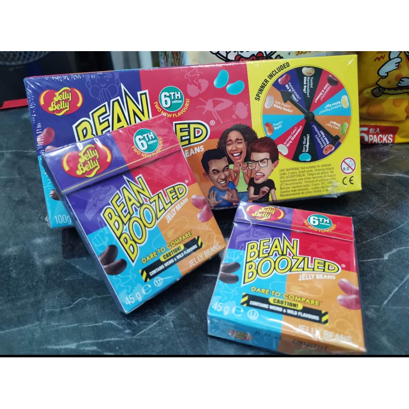 Bean boozled Jelly bean ลูกอมแฮร์รี่พอตเตอร์ ลูกอมแฮร์รี่ แบบมีเข็มหมุน ลูกอม ขนาด 100กรัม 65กรัม แล