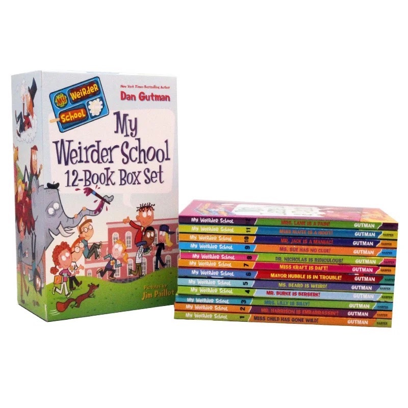 พร้อมส่ง🔥 My Weird School 21 เล่ม Book พร้อมกล่อง Season 1 นิทานเด็ก หนังสือเด็ก ภาษาอังกฤษ Eng