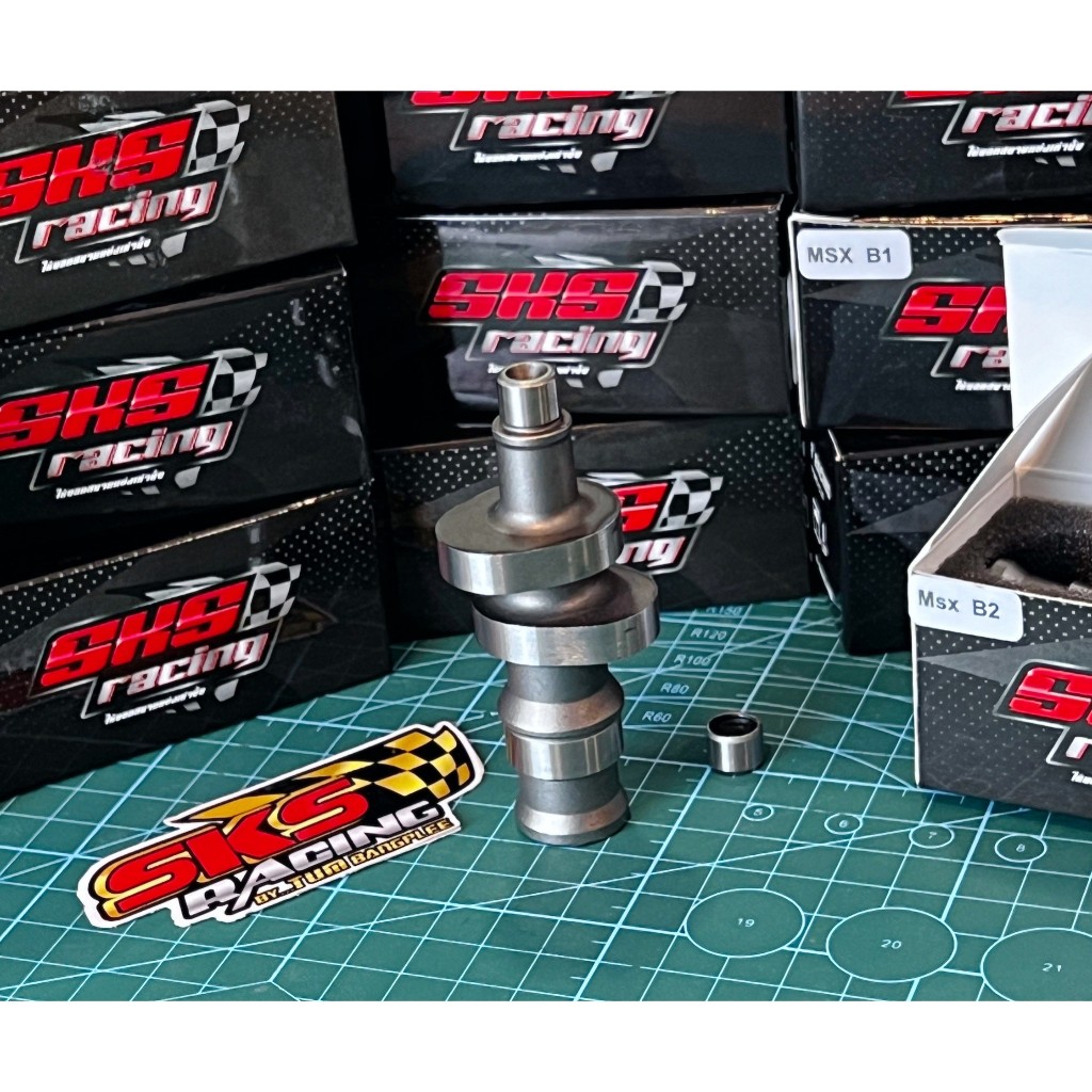 แคมแต่งเวฟ125i ปลาวาฬ-led-msx SKS RACING ลูกเดิม-59mm.มีชัก สำหรับปี2012-2022