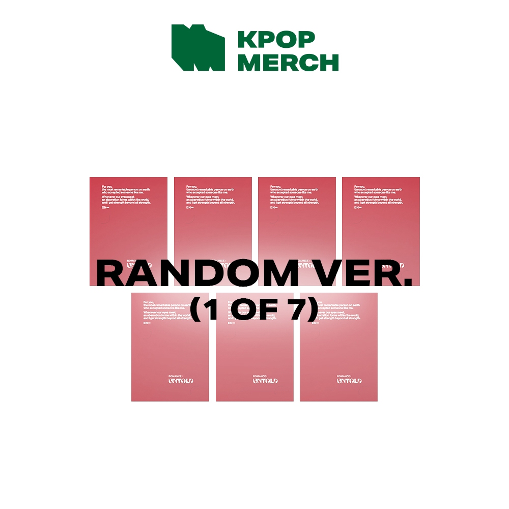 ENHYPEN - 2nd Full Album [ Romance Untold ]_Engene ver (Random)