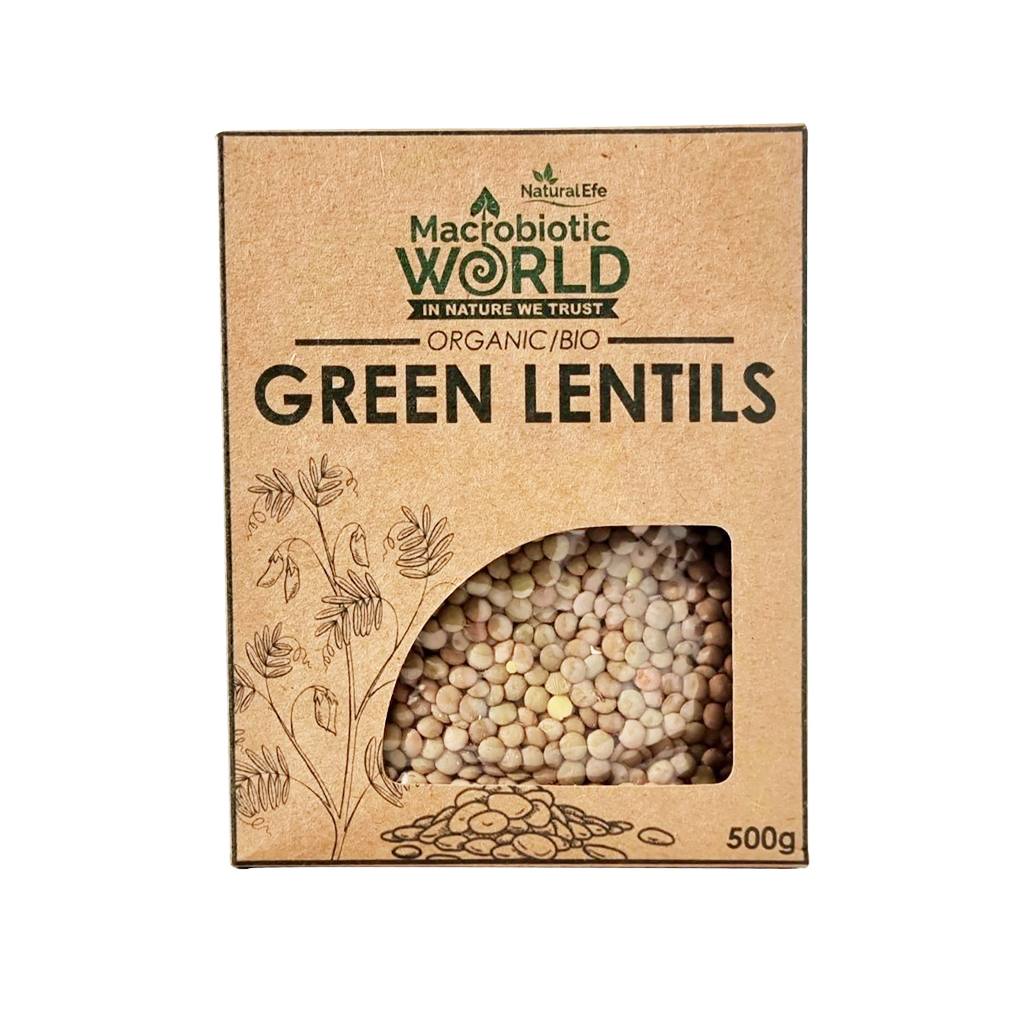 Organic/Bio Green Lentils | ถั่วเลนทิล สีเขียว