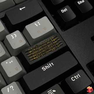 คีย์แคปเสริมมงคล ยันต์ห้าแถว ยันต์ฉัตรเพชร รวย keycap คีแคป ปุ่มshift ปุ่มenter