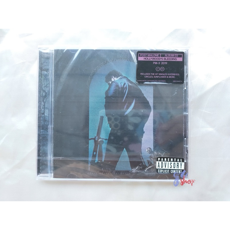 (พร้อมส่ง) Post Malone - HOLLYWOOD'S BLEEDING Album CD / ซีดี สินค้า Official