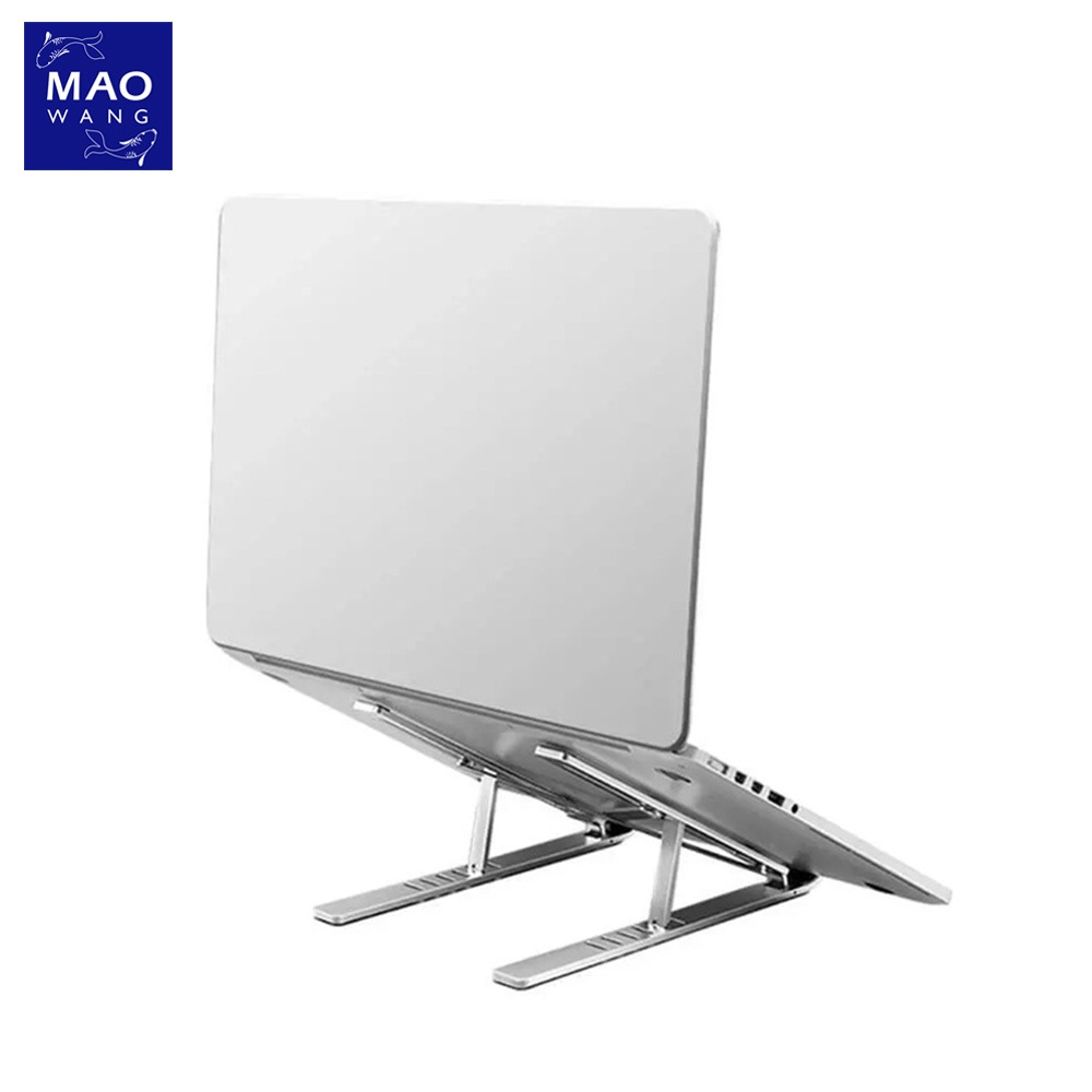MAO แท่นวางโน๊ตบุ๊ค กันลื่น พับเก็บได้ Notebook Stand ขาตั้ง แล็ปท็อป ปรับระดับได้