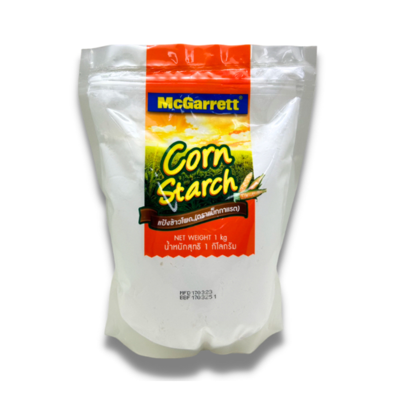 แม็กกาแรต แป้งข้าวโพด 1 กก - Corn Starch 1KG McGarrett brand