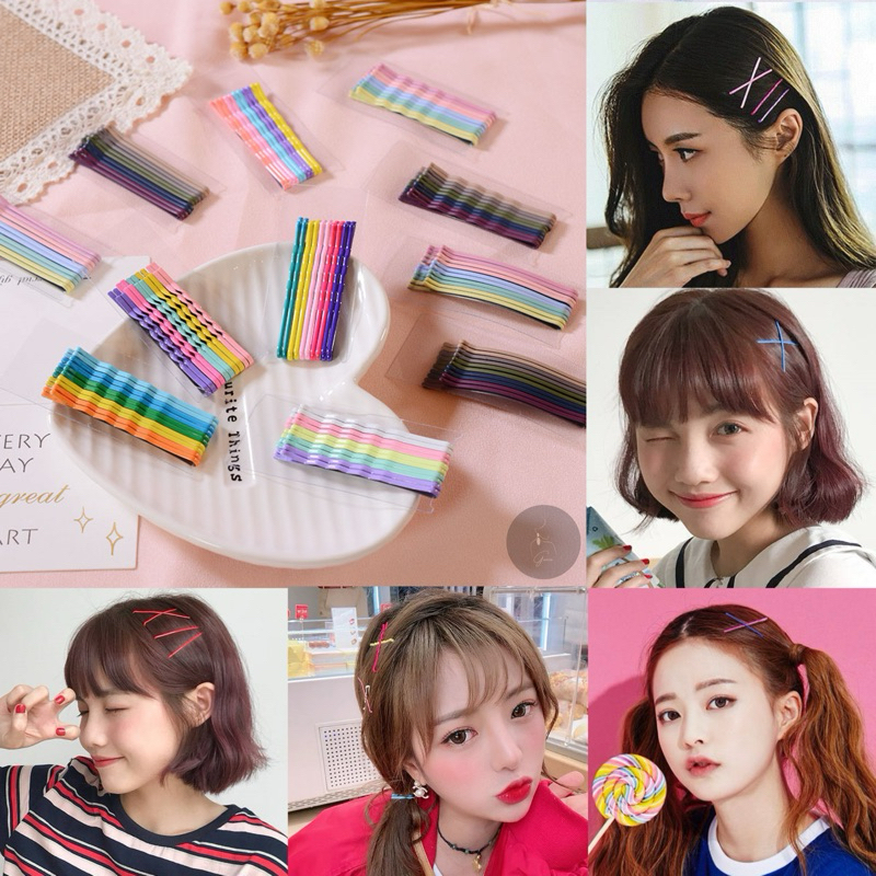 🔥แพ็ค10-20 ชิ้น🔥 กิ๊บติดผม กิ๊บนักเรียน กิ๊บสีพาสเทล น่ารักๆ แข็งแรง คุณภาพดี
