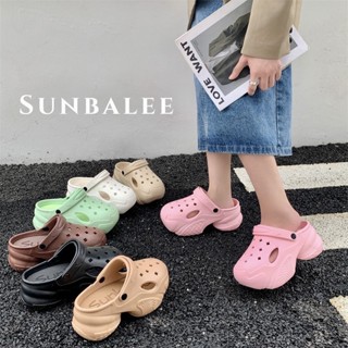 รองเท้าแตะหัวโตแฟชั่นสำหรับผู้หญิง รองเท้ามาใหม่ เสริมส้นพื้…