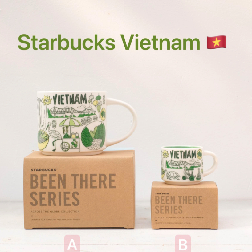 Starbucks Vietnam 🇻🇳 Been There Series mugs สตาร์บัคส์ Been there Series เวียตนาม 🇻🇳 แก้วมัค 2 ออนซ์