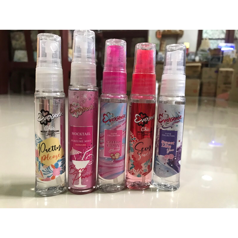 เอเวอร์เซ้นส์ ชิค มอยซ์ โคโลญ กลิ่นเซ็กซี่ สวีท สีแดง 20 / 25มล.
