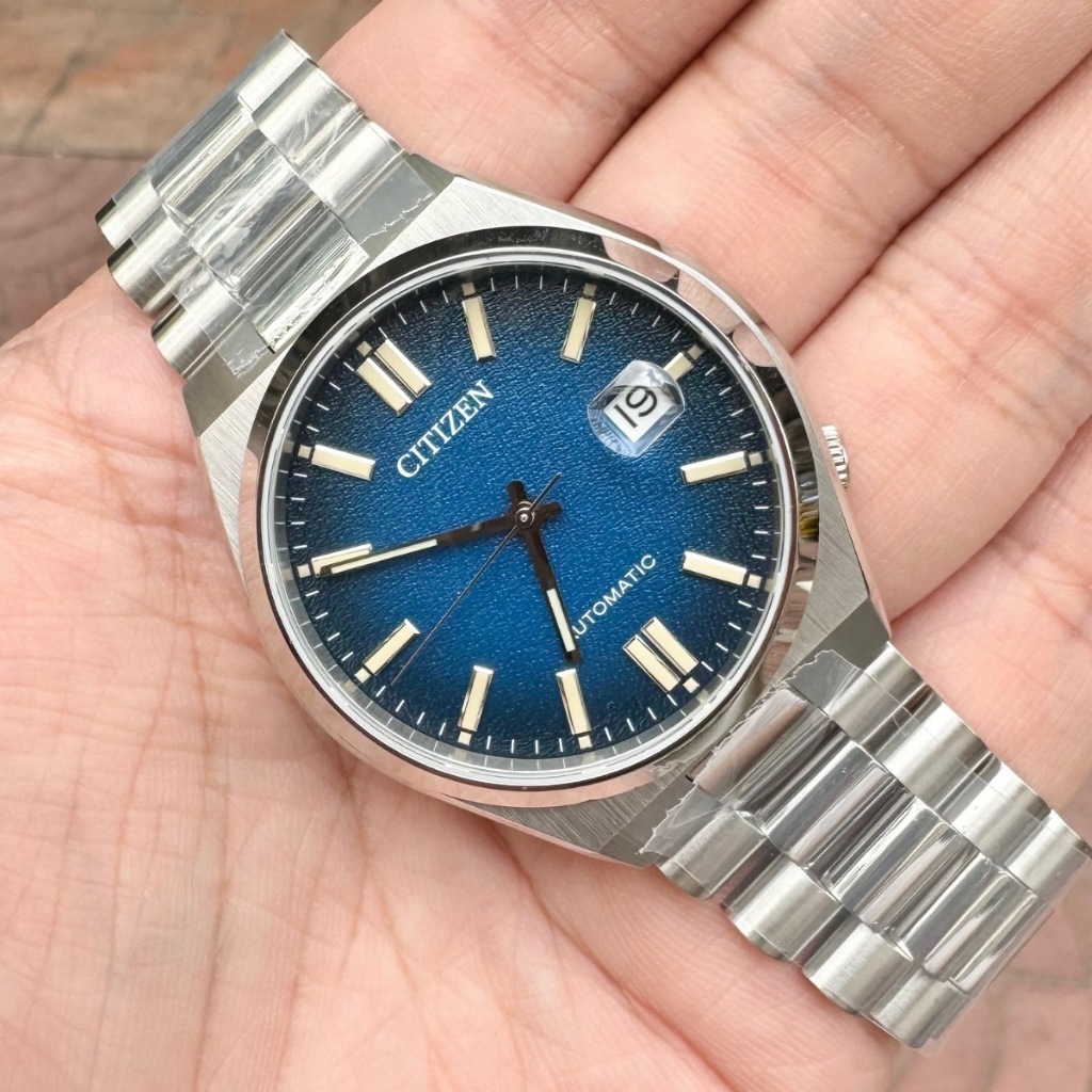 [ Excel Watch ] นาฬิกาซิติเซน รุ่น NJ0151-88L สีน้ำเงินด้านแบบไล่สี CITIZEN Tsuyosa Gradients Blue N