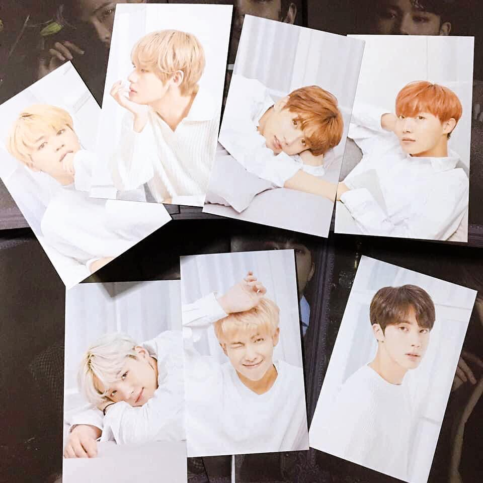 พร้อมส่ง โฟโต้การ์ดแท้ BTS : MEDIHEAL(White)