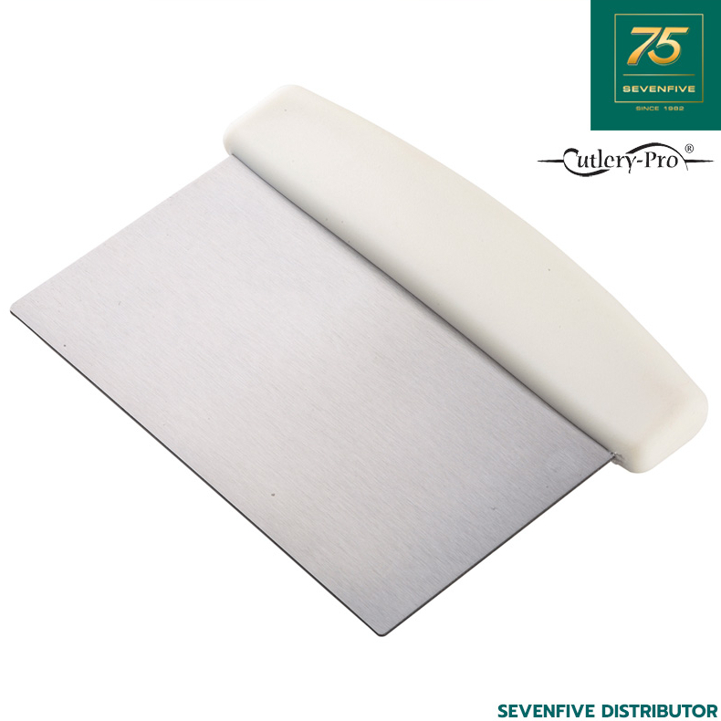 CUTLERY PRO เกียงขูดถ้วย เกียงตัดแป้ง ใบมีด152มม (6") CTP1-GS-10304-150-WH