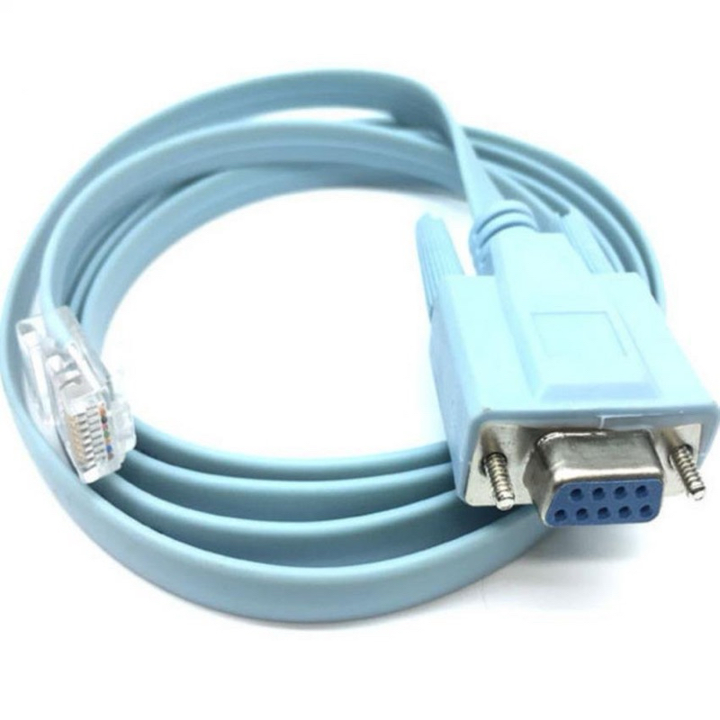 สาย DB9 To LAN สาย แปลง RS232 DB-9 Female TO LAN ยาว 1.5 เมตร