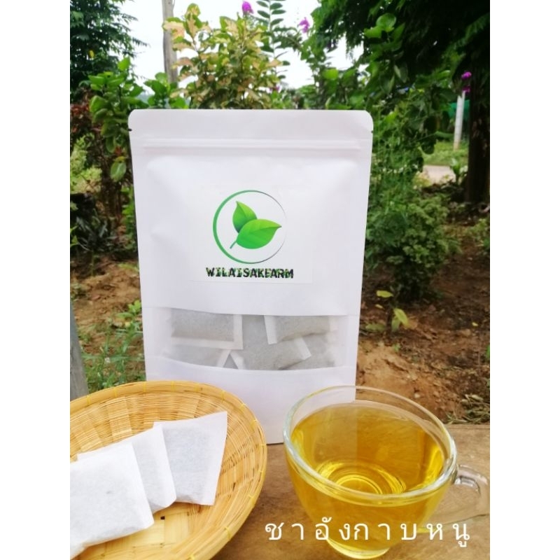 ชาอังกาบ​หนู​ อังกาบ​หนู​ดอก​สีเหลือง​ออร์แก​นิก​ แบบ30ซอ​งชา​พร้อม​ชง​ดื่ม​