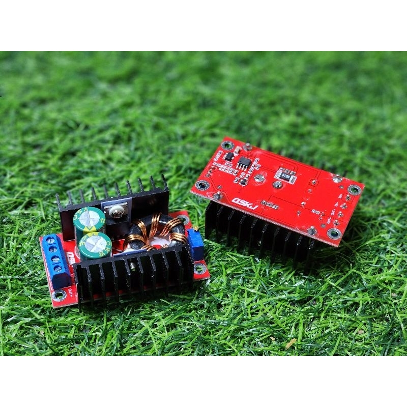 วงจรเพิ่มแรงดันไฟ​ DC-DC​ 150W **OSKJ**ของแท้** Boost Converter DC-DC 10-32V to 12-35V Step Up Voltage Charger Module