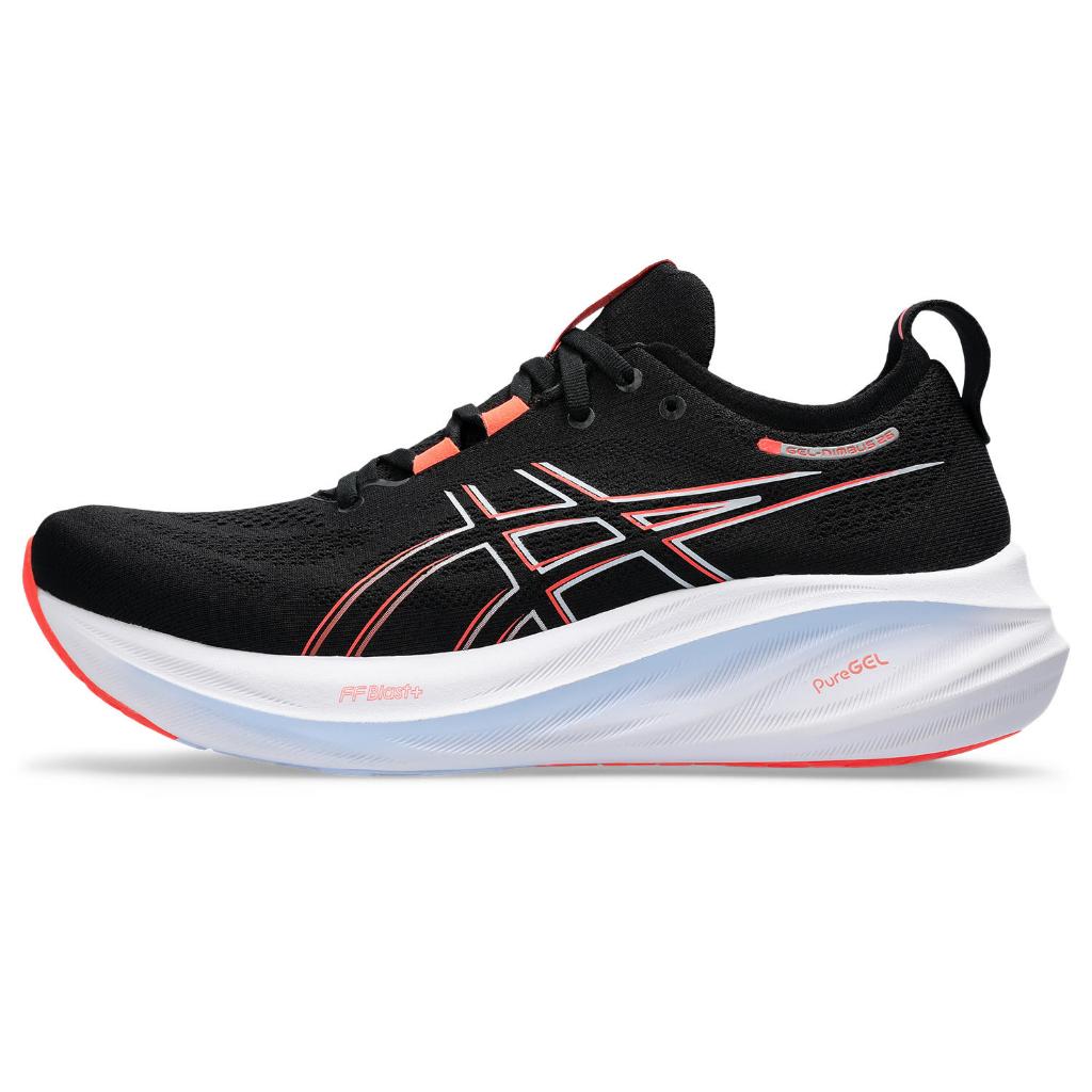 ASICS : 1011B794.003 GEL-NIMBUS 26 MEN RUNNING ผู้ชาย รองเท้าวิ่ง ของแท้  BLACK/TRUE RED