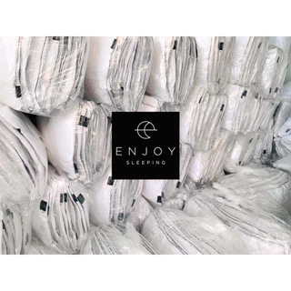 ( ใยทน ใช้นาน ไม่แบน ) enjoysleeping หมอน หมอนโรงแรม นุ่ม ฟู ห่านเทียม กันไรฝุ่น Luxury Hotel pillow โรงงานหมอน