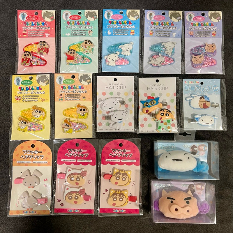 พร้อมส่ง/แท้ Hair Clip กิ๊บติดผมลายการ์ตูนต่างๆจากญี่ปุ่น