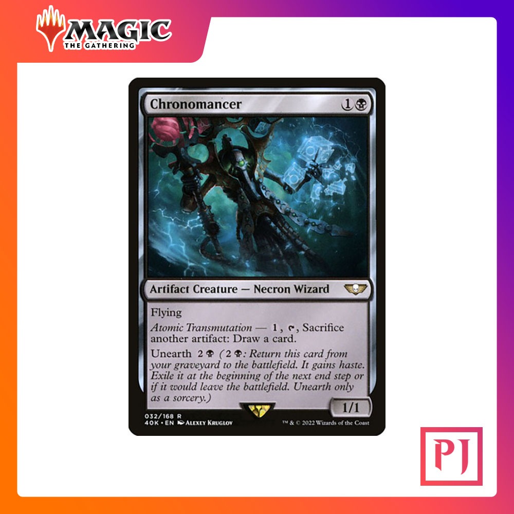 [MTG] Chronomancer - Warhammer 40,000 [40K] [BLACK] [RARE] [NORMAL] [ENG] (Magic the Gathering)