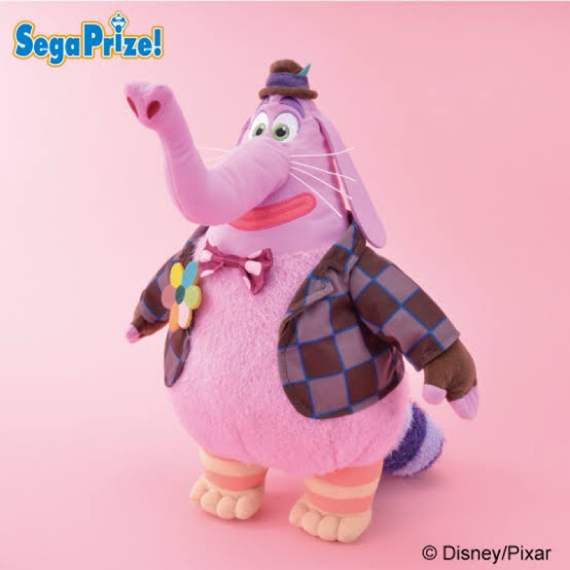 Disney SEGA Inside Out Bing Bong Plush ตุ๊กตา ช้าง ปิ๊งป่อง อินไซด์ เอ๊าท์ ลิขสิทธิ์แท้จากญี่ปุ่น🇯🇵