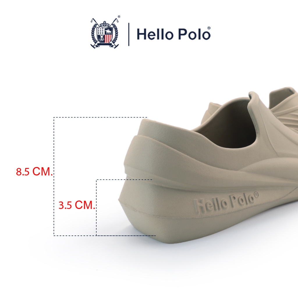 Hello Polo เบาสบาย รองเท้าแฟชั่นลําลอง ทนต่อการสึกหรอ สไตล์ทันสมัย สําหรับสตรี รองเท้าแตะนุ่ม สะดวกสบายทุกฤดู HP8027