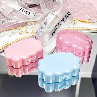 2ชิ้นลด10บาท Sweet bubbles กล่องใส่คอนแทคเลนส์ ข้างในมีตลับและที่คีบ Contact Lens Case