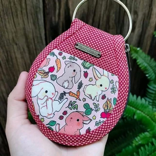 Key Cover Handmade 🗝️🏡 กระเป๋าเก็บกุญแจ ปิด-เปิด ด้วย ซิป YKK ด้านในมี 2 ห่วง เก็บกุญแจได้ทั้งบ้าน ลายน่ารักไม่ซ้ำใคร