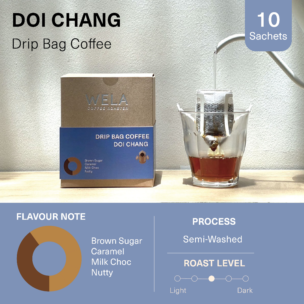 Drip Bag Coffee - Doi Chang (Medium Roast)