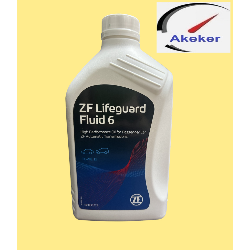 ZF LIFEGUARD 6 TRANSMISSION FLUID 1LITRE LAND ROVER BMW JAGUAR SHELL M-1375.4 น้ำมันเกียร์