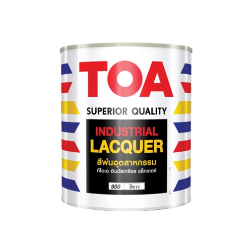 TOA สีพ่นอุตสาหกรรมคุณภาพ​สูง​ สีขาว​ สีดำ​ สีแดง​ สีเหลือง​ สีน้ำเงิน