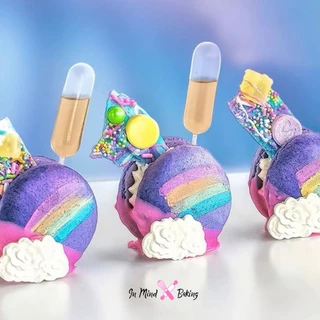 หลอดหยดสี ดรอปเปอร์หยดสี หลอดบีบแยม หลอดซอส หลอดหยดสีพลาสติก หลอดบีบซอส สำหรับขนมอบ เบเกอรี่ ขนาด 4 ml.(แพค 50ชิ้น)