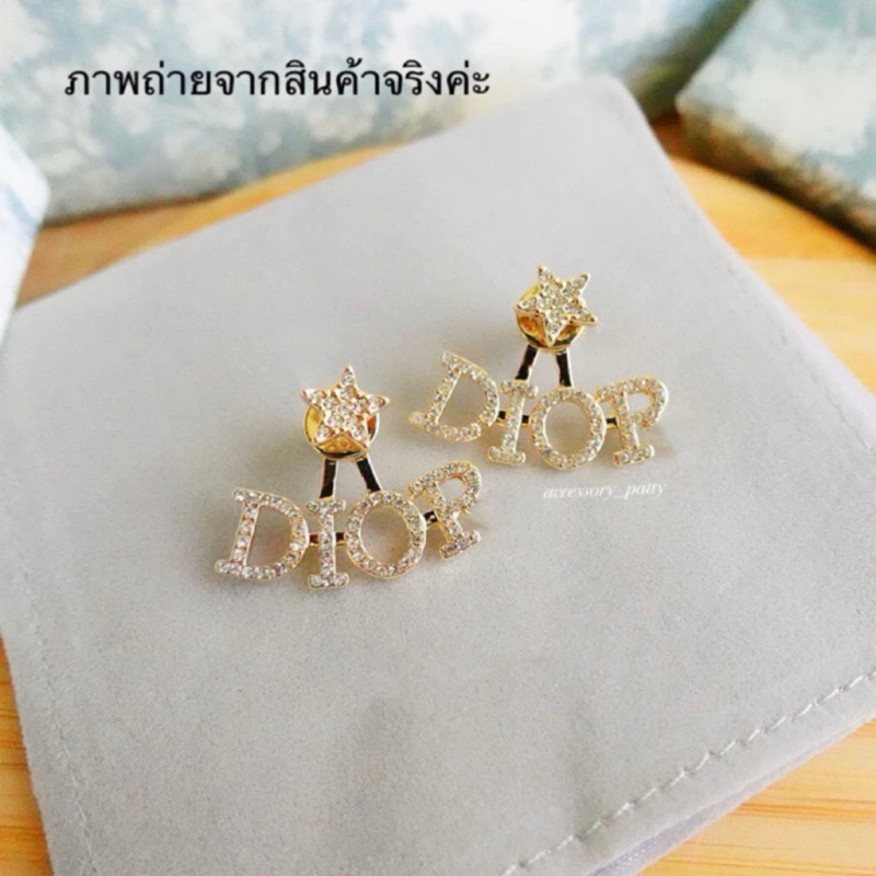 ✨ต่างหูเพชรก้านเงิน รุ่นTop-07 งานใส่แยกชิ้นได้ค่ะ งานสวยเป๊ะจุดค่ะ✨ ราคา ถูกที่สุด ดีลบีเคเค แกลเลอรีภาพที่ 4