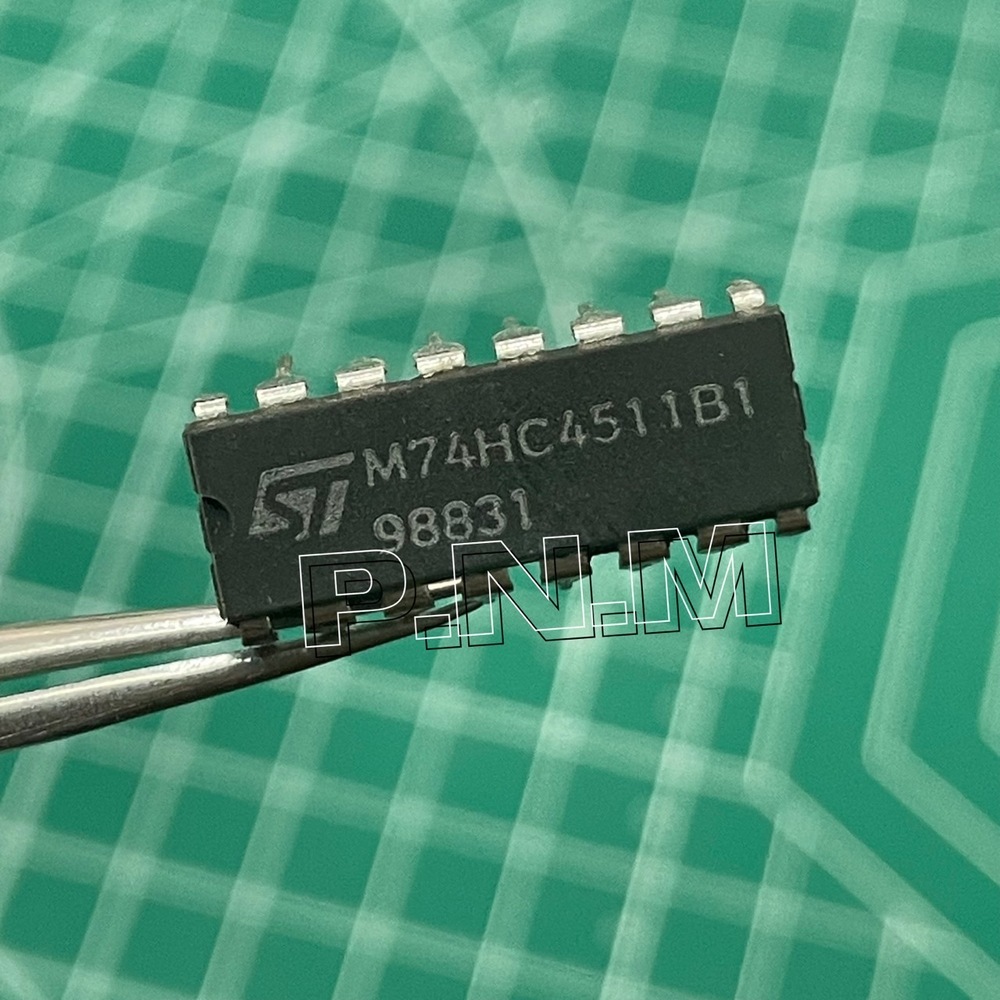 74HC4511 / M74HC4511B1 DIP ราคาต่อตัว พร้อมส่งในไทย