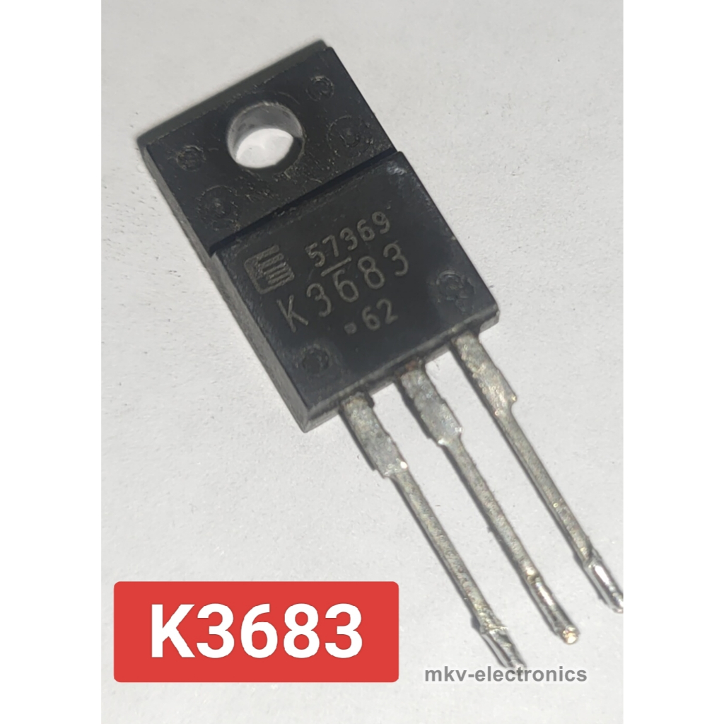 K3683 , 2SK3683 MOSFET N-CHANNEL 19A 500V  สินค้ามือสอง (รหัสสินค้า M03449)