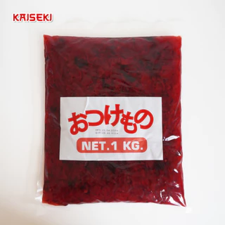 ผักดองฟุคุจินสึเกะ ตราโนซึ Fukujinzuke เครื่องเคียงญี่ปุ่น 1 กิโลกรัม