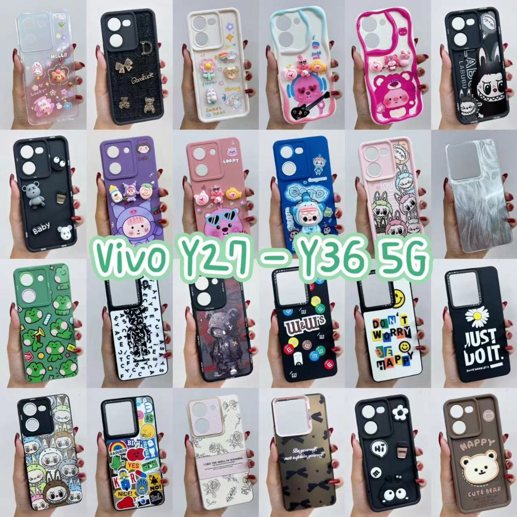 เคส Vivo Y27 Y36 5G ลายการ์ตูนน่ารัก สำหรับ Vivo Y27 Y36 5G วีโว้วาย27 case สำหรับ Vivo Y27 Y36 5G